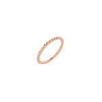 Rope Band in 14K & 18K Gold, 1.7 mm-2.3 mm - 14K Rose Gold