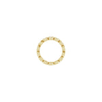 Round Diamond Bezel-Set Eternity Band in 14K Gold - 14K Yellow Gold