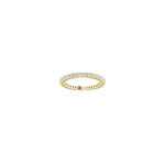 Round Lab-Grown Diamond Shared-Prong Eternity Band in 14K Gold - 14K Yellow Gold