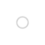 Round Lab-Grown Diamond Shared-Prong Eternity Band in 14K Gold - 14K White Gold