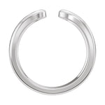 Vintage-Inspired Open Band in 14K Gold - 14K White Gold