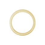 Wheat Patterned Band in 14K Gold - 14K Yellow Gold