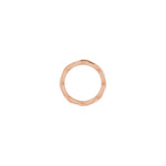 Woven-Design Band in 14K & 18K Gold or Platinum, 1.45mm Top - 14K Rose Gold