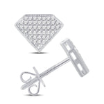 10 Karat White Gold 0.23 Carat Diamond Diamond Earrings-0125754-WG - Picasso Gold & Diamond Jewelry