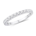 14 Karat White Gold 0.90 Carat Diamond Classic Ladies Band - Picasso Gold & Diamond Jewelry