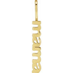 14K Gold Mama Charm/Pendant - Picasso Gold & Diamond Jewelry