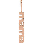 14K Gold Mama Charm/Pendant - Picasso Gold & Diamond Jewelry