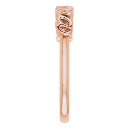 14K Gold Mama Ring