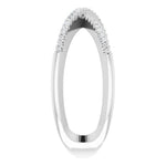 14K White 1/6 CTW Natural Diamond Criss-Cross Ring - Picasso Gold & Diamond Jewelry