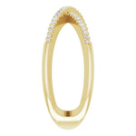 14K Yellow 1/6 CTW Natural Diamond Criss-Cross Ring - Picasso Gold & Diamond Jewelry